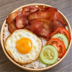 Bacon & Egg Rice