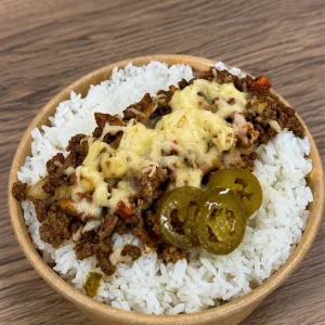 Cheese Con Carne Rice